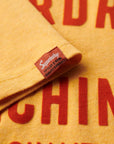 Superdry Workwear Flock T-Shirt | Yellow