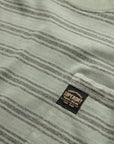 Superdry Stripe Pocket T-Shirt | Sage Green Stripe