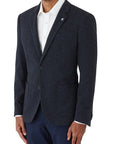 Uberstone Stretch Blazer | FUR510 Navy