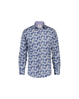 A Fish Named Fred Long Sleeve Shirt | Light Blue Masks