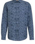 Fil Noir Winter Haze Long Sleeve Shirt | Indigo