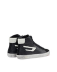 Diesel S-Leroji Mid - High Top Sneaker | Black & White