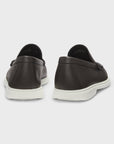 BOSS Sienne Leather Loafer | Chocolate