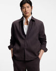 BOSS Carper Coach Jacket | Chocolate