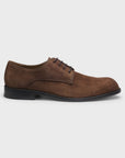 BOSS Tayil Derby Suede Shoe | Brown