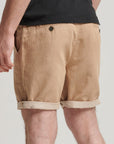 Superdry Studios Linen Short | Tan