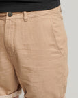 Superdry Studios Linen Short | Tan