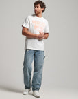 Superdry Vintage City Souvenir T-Shirt | Ecru