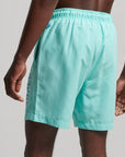 Superdry Core Sport 17 Inch Recycled Swim Shorts | Pool Blue