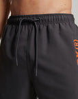 Superdry Core Sport 17 Inch Recycled Swim Shorts | Charcoal