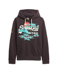 Superdry Japanese Graphic Hoodie | Winter Berry