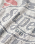 Superdry Vintage Americana Graphic T-Shirt | Athletic Grey Marle