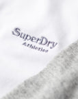 Superdry Essential Baseball Long Sleeve Top | Optic/Athletic Grey Marl