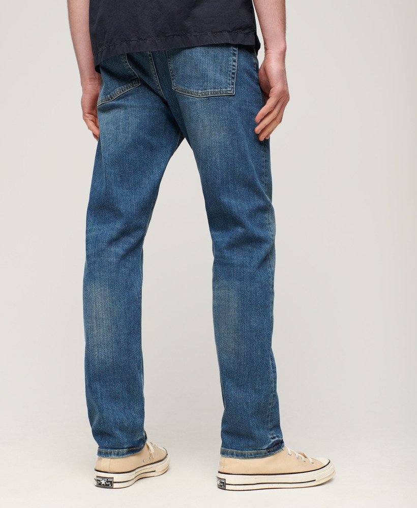 Superdry Vintage Slim Straight Jeans Mercer Mid Blue – LIFE FOR MEN