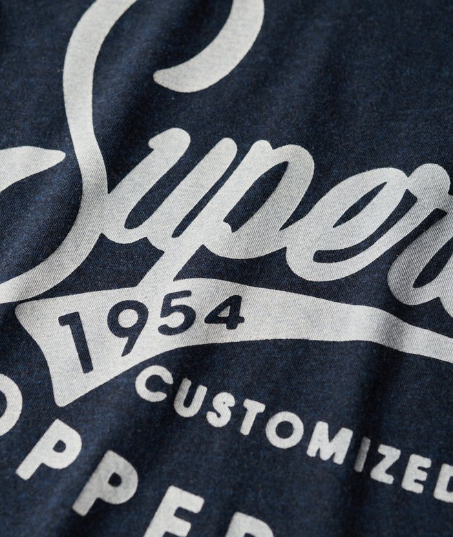 Superdry Copper Workwear T-Shirt | Surplus Black/Blue