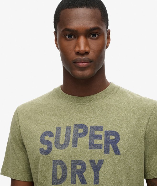 Superdry Copper Workwear T-Shirt | Hushed Olive