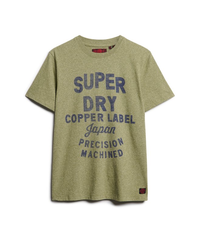 Superdry Copper Workwear T-Shirt | Hushed Olive