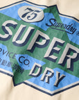 Superdry Gasoline Graphic T-Shirt | Rice White