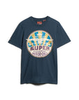 Superdry Gasoline Graphic T-Shirt | Eclipse Navy