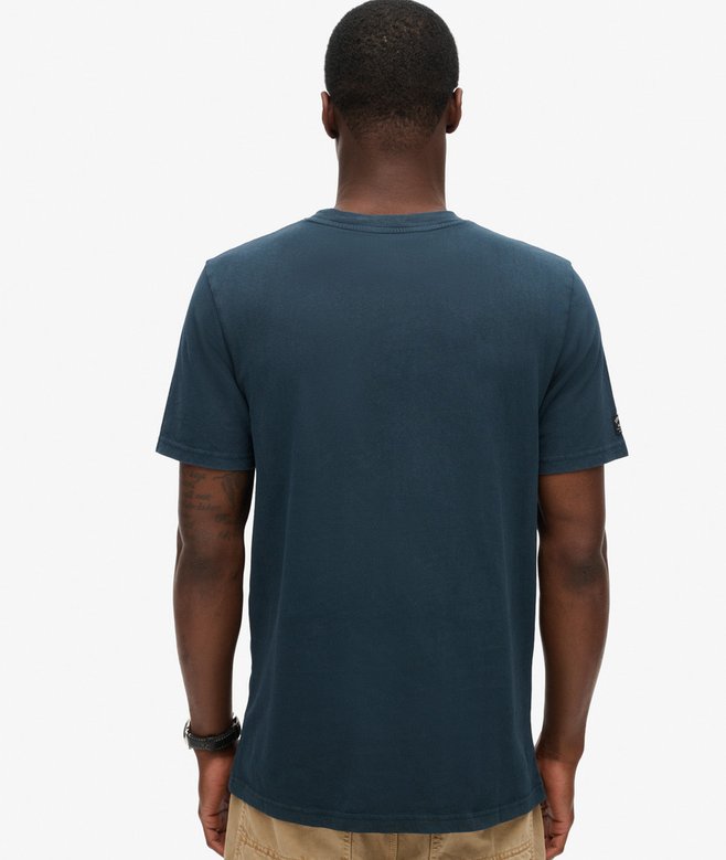 Superdry Gasoline Graphic T-Shirt | Eclipse Navy