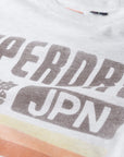 Superdry Japan Stripe Relaxed T-Shirt | Ice Grey Marle
