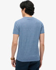 Superdry Essential Logo T-Shirt | Ocean Stripe