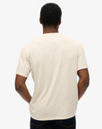Superdry Machined Goods Workwear T-Shirt | Oat Cream Marle