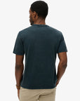 Superdry Machined Goods Workwear T-Shirt | Eclipse Navy