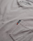 Superdry Classic Essential Pocket T-Shirt | Washed Slate Grey