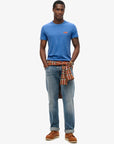 Superdry Essential Logo T-Shirt | Monaco Blue