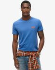 Superdry Essential Logo T-Shirt | Monaco Blue