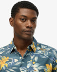 Superdry Hawaiian Printed Shirt | Tropical Flowers