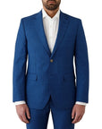 Dom Bagnato Suit | Blue Small Check