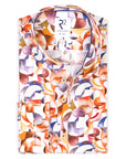 R2 Amsterdam Long Sleeve Shirt | Spring Abstract Orange