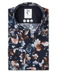R2 Amsterdam Long Sleeve Shirt | Toffee Floral