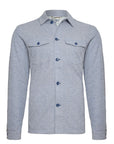R2 Amsterdam Stretch Overshirt | Sky