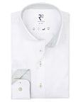 R2 Amsterdam Long Sleeve Shirt | Sage Houndstooth