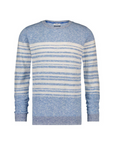 A Fish Named Fred Stripe Knit Pullover | Blue