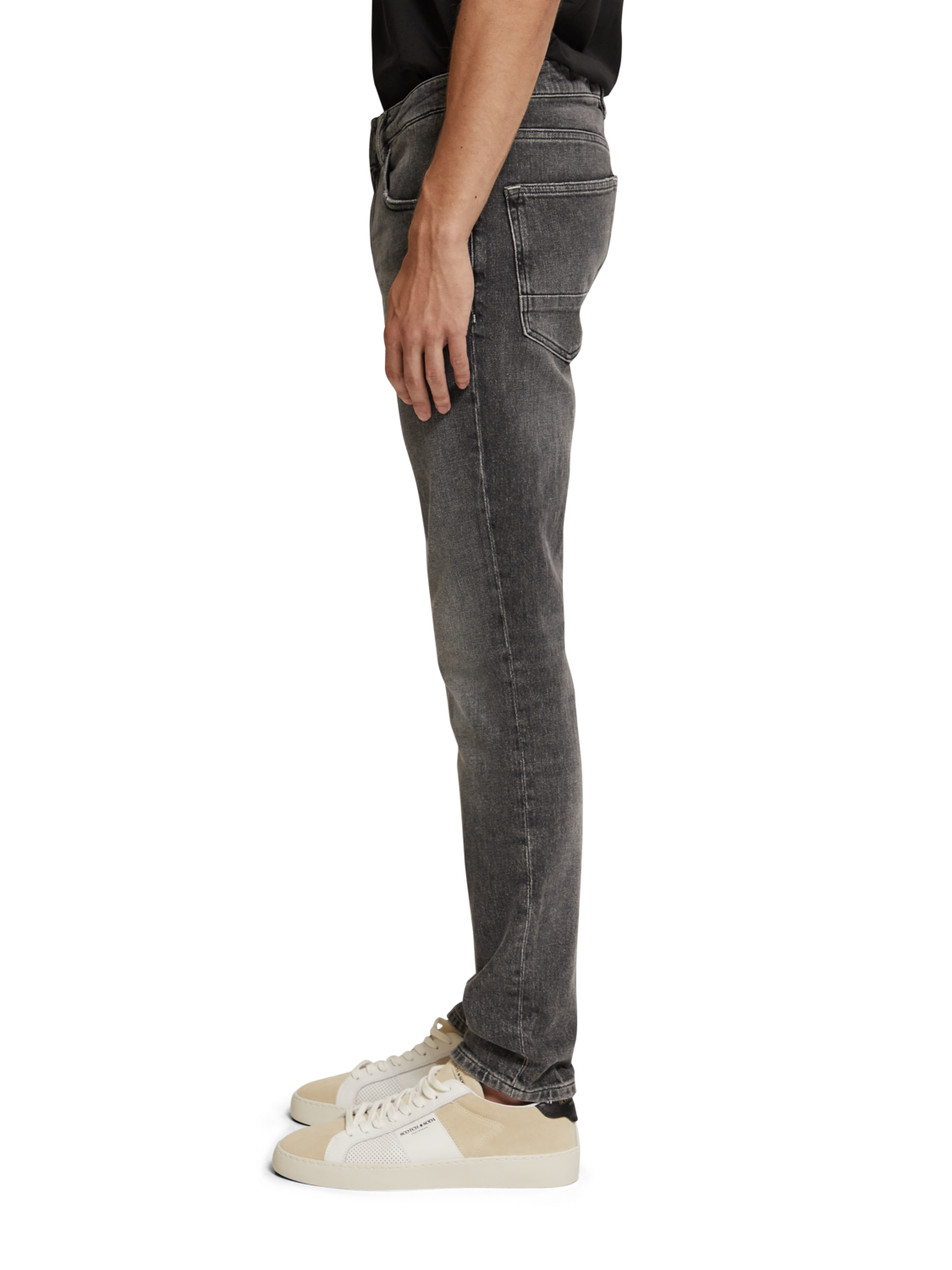 Scotch &amp; Soda True North Skim Jean| Charcoal