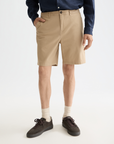 Scotch & Soda Cotton Blend Stuart Short | Sand