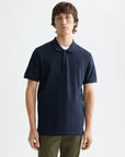 Scotch & Soda Pique Polo Shirt | Night