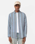 Scotch & Soda Crinkle Stripe Shirt | Blue