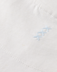 Scotch & Soda 3 Crosses Cotton Linen T-Shirt | White