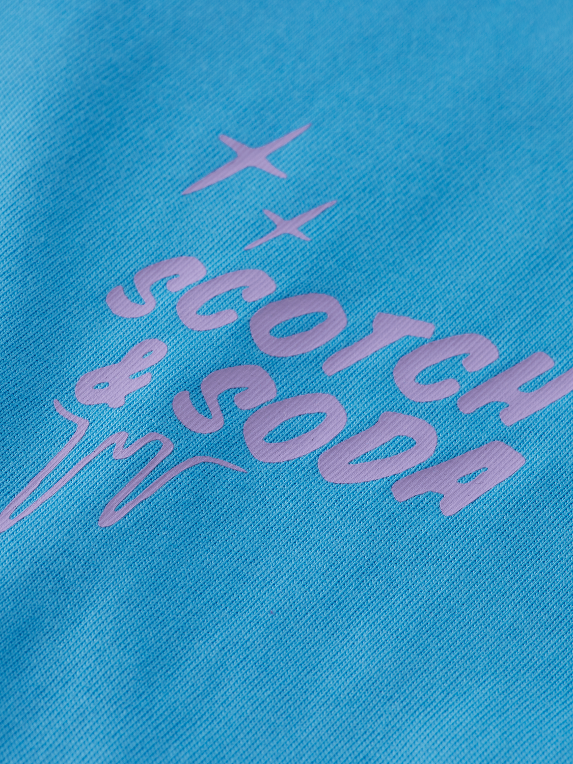 Scotch &amp; Soda Graphic Logo Tee | Aqua