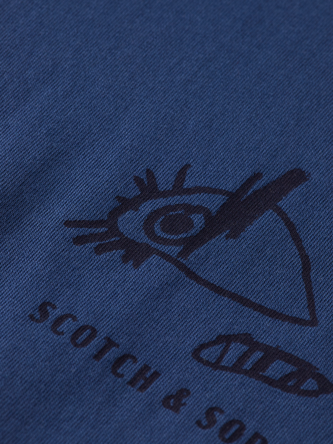 Scotch &amp; Soda Eye Spy T-Shirt | Atlantic Blue