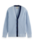 Scotch & Soda Caddy Knit Cardigan | Sky Blue