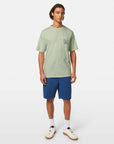 Scotch & Soda Club Soda Stripe Tee | Pistachio Spritz