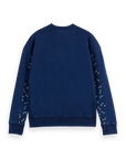 Scotch & Soda Leaves Sweatshirt | Indigo