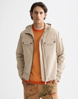 Scotch & Soda Hooded Soft Shell Jacket | Plaza Taupe