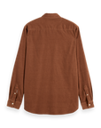 Scotch & Soda Fine Corduroy Shirt | Cinnamon